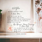 To My Daughter | Acrylic Heart Plaque