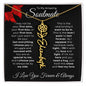 To My Amazing Soulmate - Birth Flower Name Necklace (Valentine's Day)