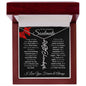 To My Amazing Soulmate - Birth Flower Name Necklace (Valentine's Day)