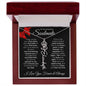 To My Amazing Soulmate - Birth Flower Name Necklace (Valentine's Day)