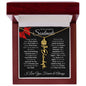 To My Amazing Soulmate - Birth Flower Name Necklace (Valentine's Day)