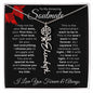 To My Amazing Soulmate - Birth Flower Name Necklace (Valentine's Day)