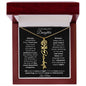 To My Beautiful Daughter | Birth Flower Name Necklace