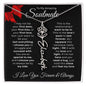 To My Amazing Soulmate - Birth Flower Name Necklace (Valentine's Day)