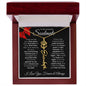 To My Amazing Soulmate - Birth Flower Name Necklace (Valentine's Day)
