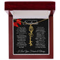 To My Amazing Soulmate - Birth Flower Name Necklace (Valentine's Day)