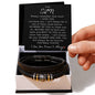 To My Son | Love You Forever Bracelet | Football