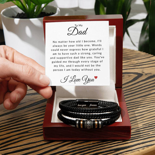 To My Dad | Love You Forever Bracelet