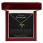 To My Beautiful Granddaughter | Zodiac Symbol Necklace