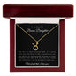 To My Beautiful Bonus Daughter | Zodiac Symbol Necklace