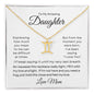 To My Amazing Daughter | Zodiac Symbol Necklace