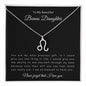 To My Beautiful Bonus Daughter | Zodiac Symbol Necklace