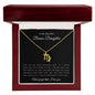 To My Beautiful Bonus Daughter | Zodiac Symbol Necklace