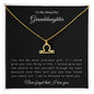 To My Beautiful Granddaughter | Zodiac Symbol Necklace