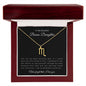 To My Beautiful Bonus Daughter | Zodiac Symbol Necklace