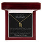 To My Beautiful Granddaughter | Zodiac Symbol Necklace