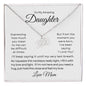 To My Amazing Daughter | Zodiac Symbol Necklace