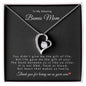 To My Amazing Bonus Mom | Forever Love Necklace