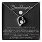 To My Granddaughter | Forever Love Necklace | Volleyball