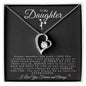 To My Daughter | Forever Love Necklace | Cheerleader
