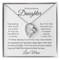 To My Amazing Daughter | Forever Love Necklace