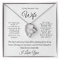 To My Smokin' Hot Wife | Forever Love Necklace