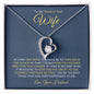 To My Smokin' Hot Wife | Forever Love Necklace