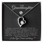 To My Granddaughter | Forever Love Necklace | Soccer
