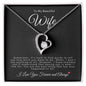 To My Beautiful Wife | Forever Love Necklace