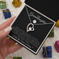 To My Granddaughter | Forever Love Necklace | Volleyball