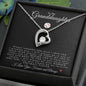 To My Granddaughter | Forever Love Necklace | Softball