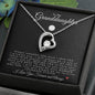 To My Granddaughter | Forever Love Necklace | Lacrosse
