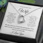 To My Smokin' Hot Wife | Forever Love Necklace