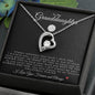 To My Granddaughter | Forever Love Necklace | Volleyball