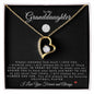 To My Granddaughter | Forever Love Necklace | Volleyball