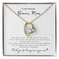 To My Amazing Bonus Mom | Forever Love Necklace | Son-In-Law