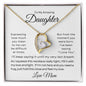 To My Amazing Daughter | Forever Love Necklace