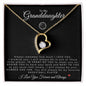 To My Granddaughter | Forever Love Necklace | Basketball