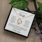To My Smokin' Hot Wife | Forever Love Necklace