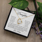 To My Amazing Daughter | Forever Love Necklace