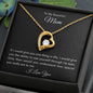 To My Beautiful Mom | Forever Love Necklace