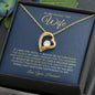 To My Smokin' Hot Wife | Forever Love Necklace