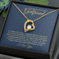 To My Smokin' Hot Girlfriend | Forever Love Necklace
