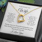 To My Smokin' Hot Wife | Forever Love Necklace