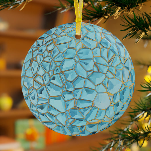 Blue Stained Glass | Glass Ornaments