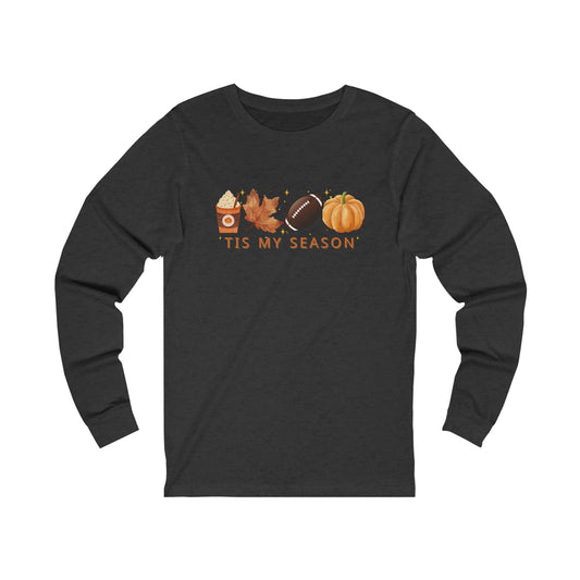 Unisex Jersey Long Sleeve Tee - Fall Season - Ladies