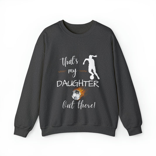 Unisex Heavy Blend™ Crewneck Sweatshirt (Soccer - Dad)