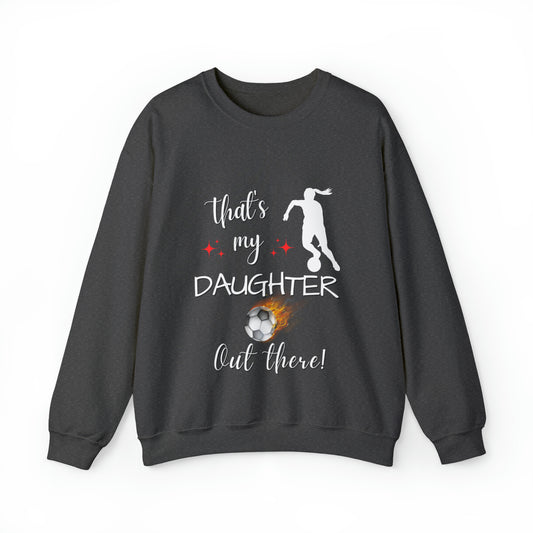 Unisex Heavy Blend™ Crewneck Sweatshirt (Soccer - Mom)