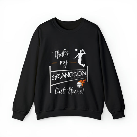 Unisex Heavy Blend™ Crewneck Sweatshirt (Volleyball - Grandfather)