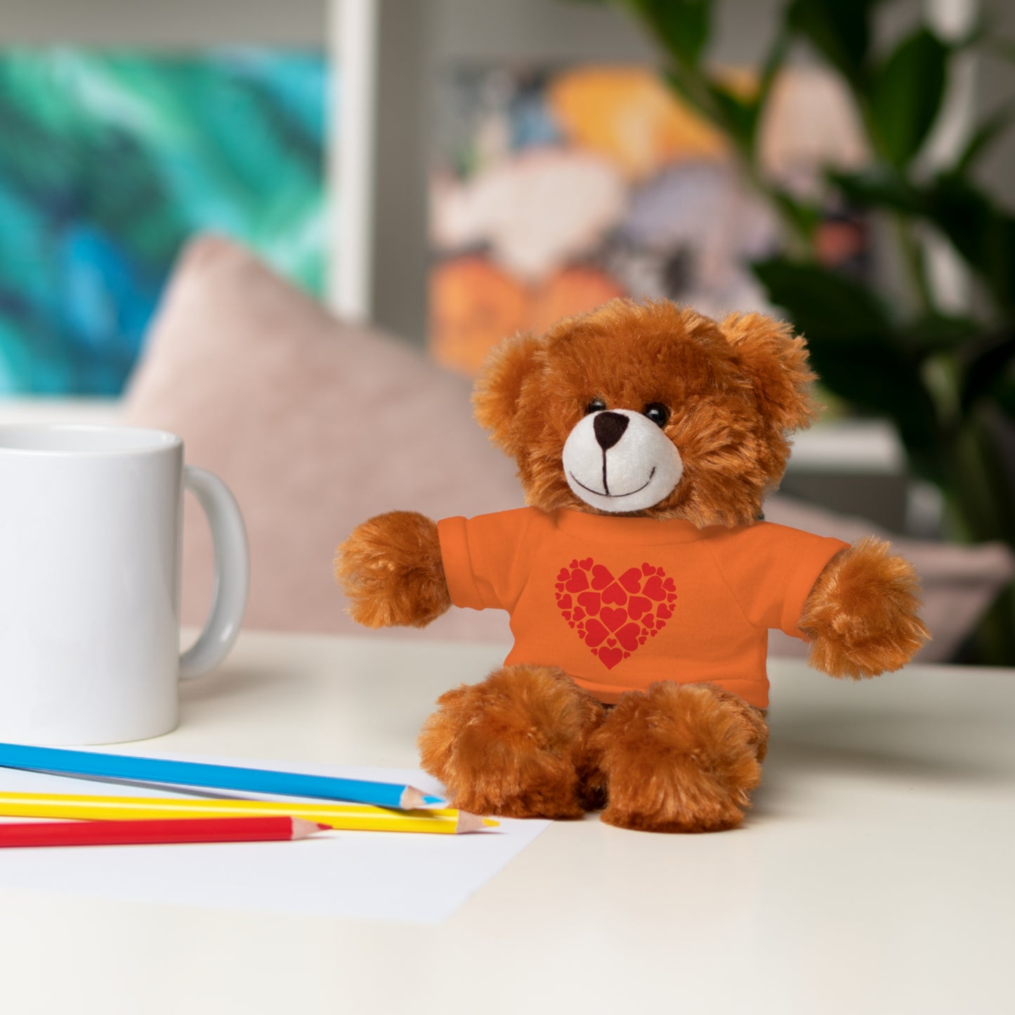 Hearts - Stuffed Animals with Tee